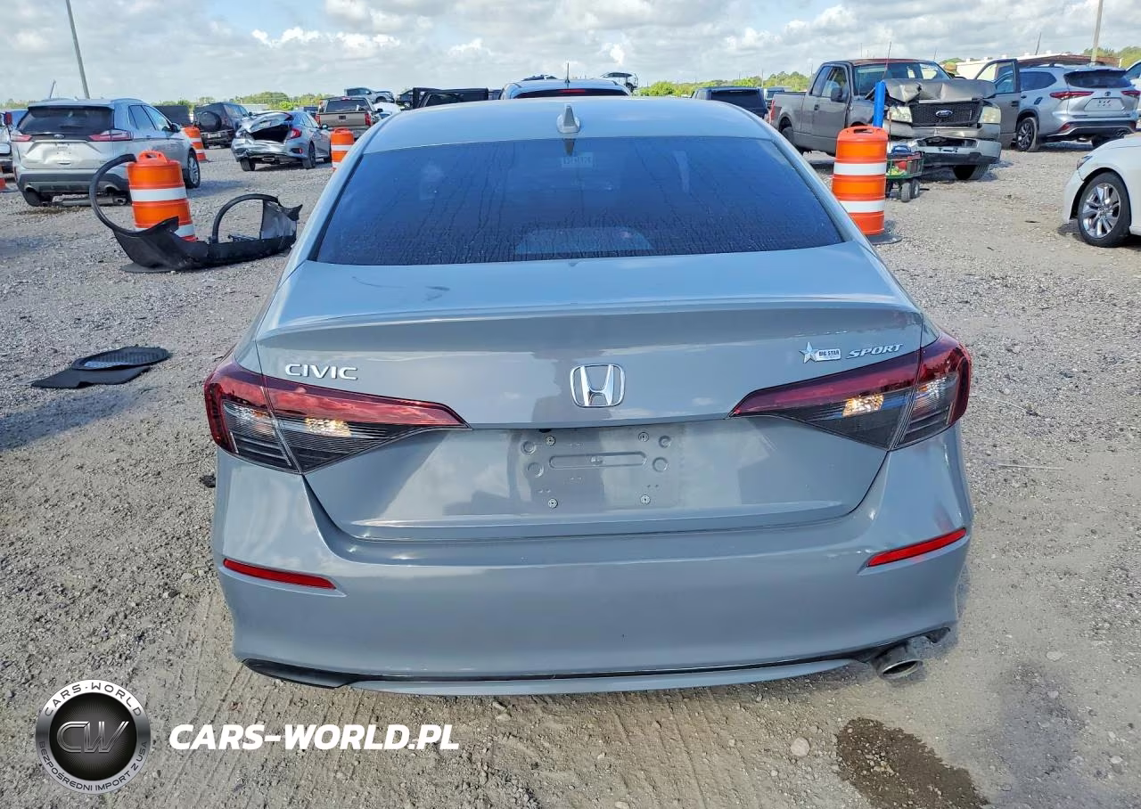 2025 Honda Civic Sport VIN:2HGFE2F59SH567432 - 6