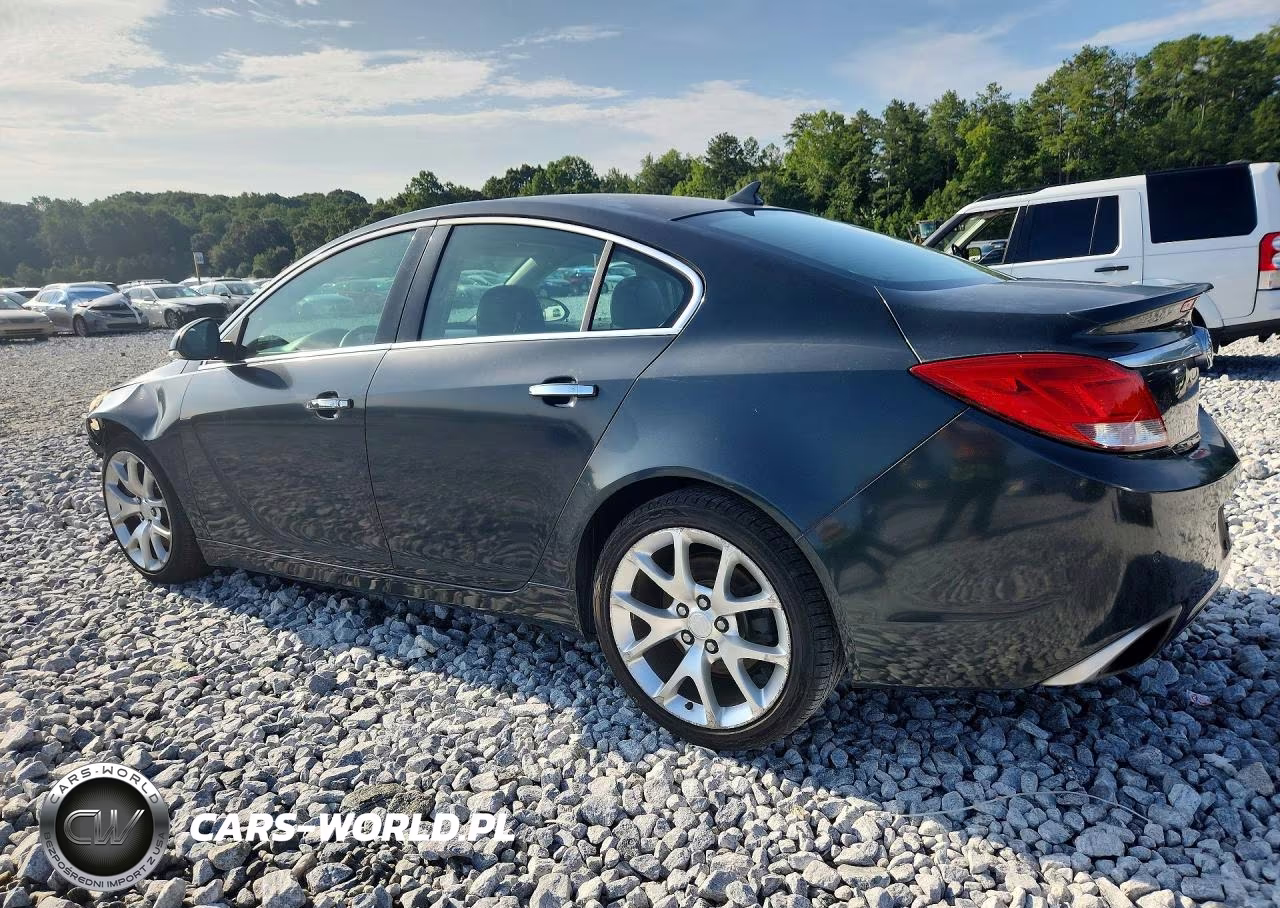 2013 Buick Regal Gs VIN:2G4GV5GV9D9188748 - 2