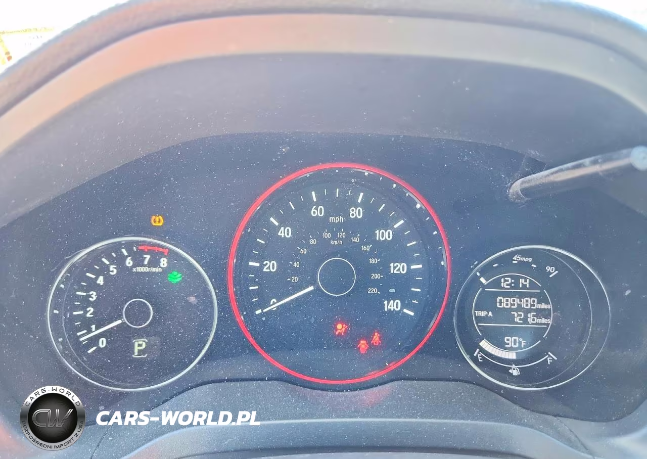2019 Honda Hr-V Sport VIN:3CZRU6H11KG726793 - 9
