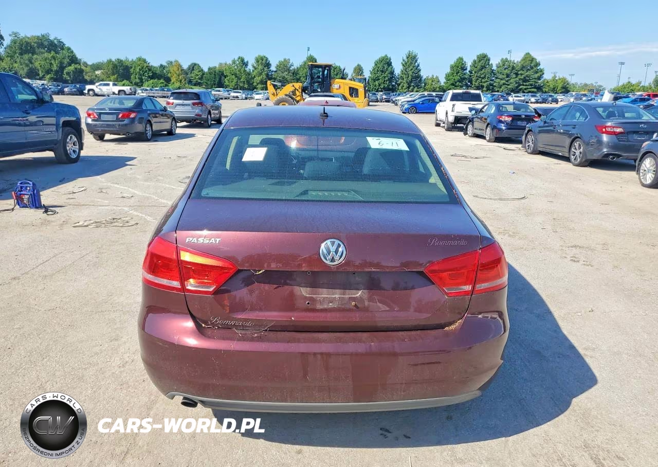 2012 Volkswagen Passat S VIN:1VWAH7A30CC039119 - 6