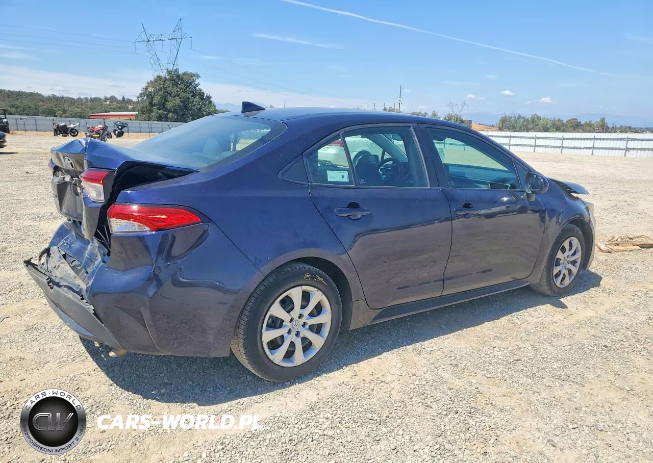 2022 Toyota Corolla Le VIN:5YFEPMAE8NP277897 - 3