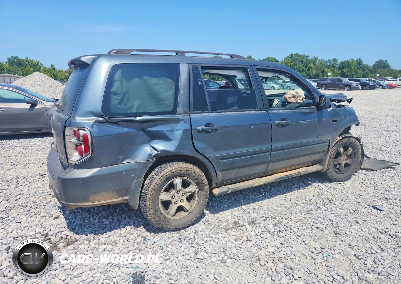 2006 Honda Pilot Ex VIN:5FNYF18586B024130 - 3