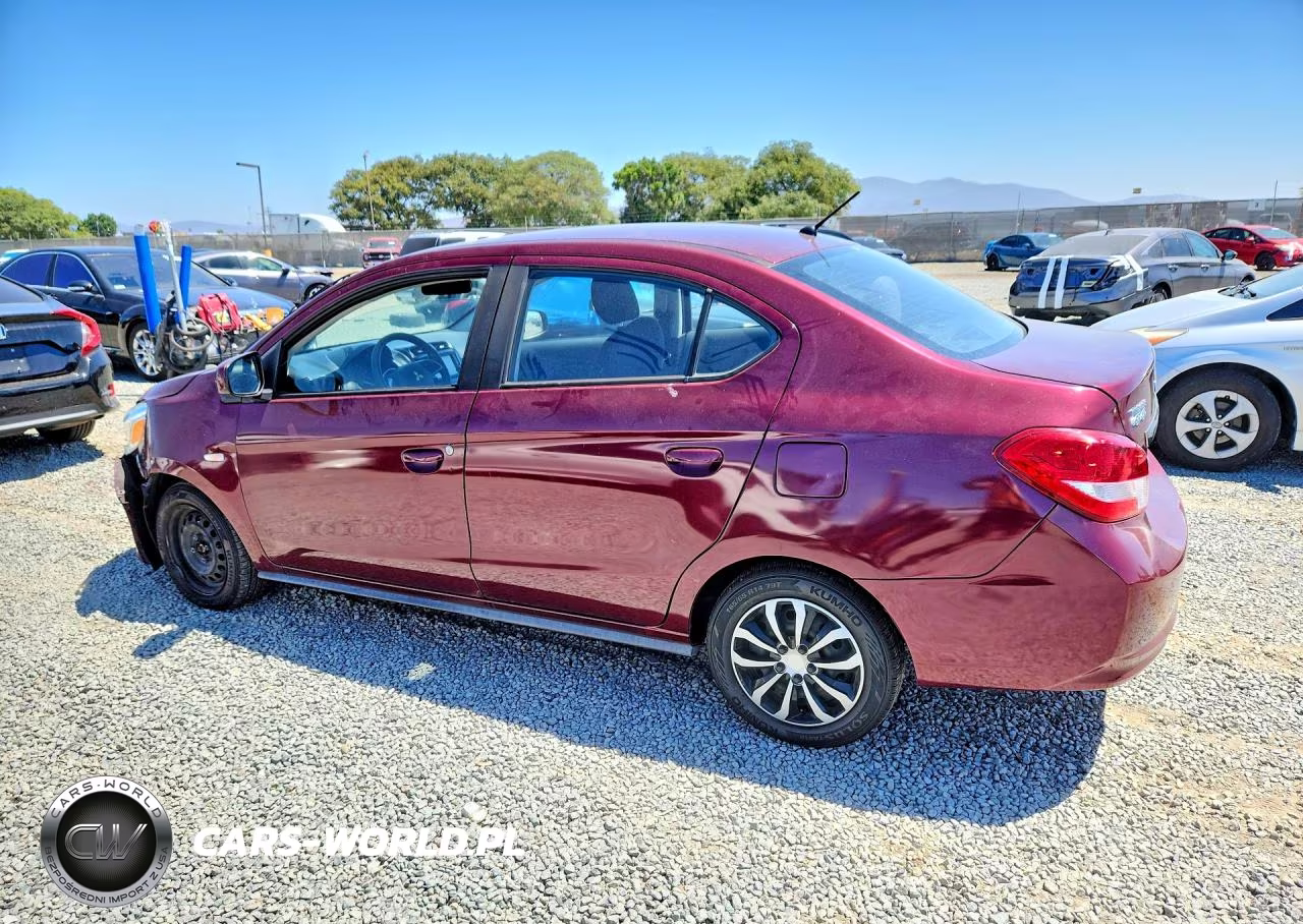 2020 Mitsubishi Mirage G4 Es VIN:ML32F3FJXLHF12434 - 2