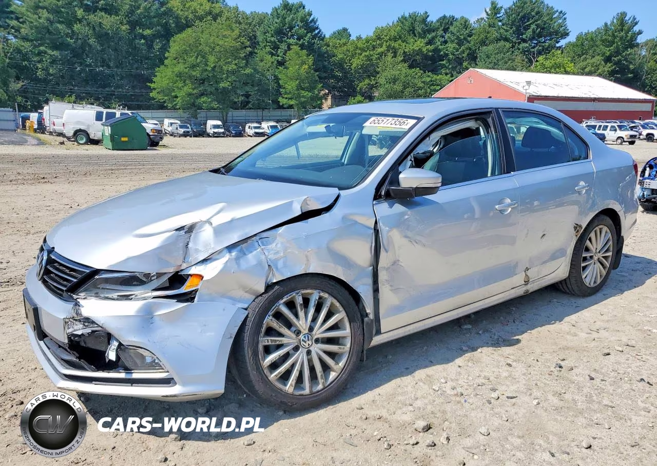 2015 Volkswagen Jetta Se VIN:3VWD17AJ8FM321379 - 1