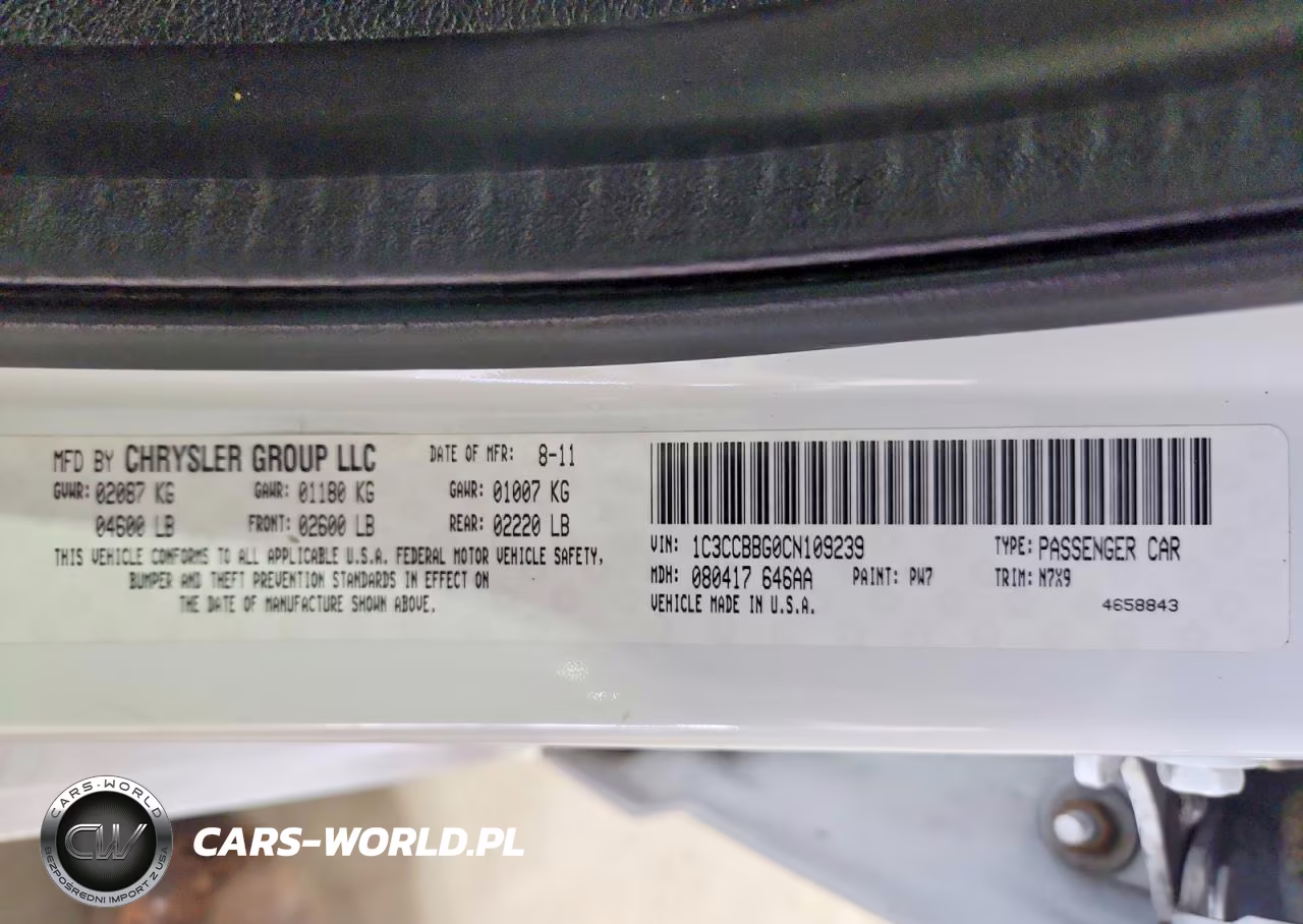 2012 Chrysler 200 Touring VIN:1C3CCBBG0CN109239 - 13
