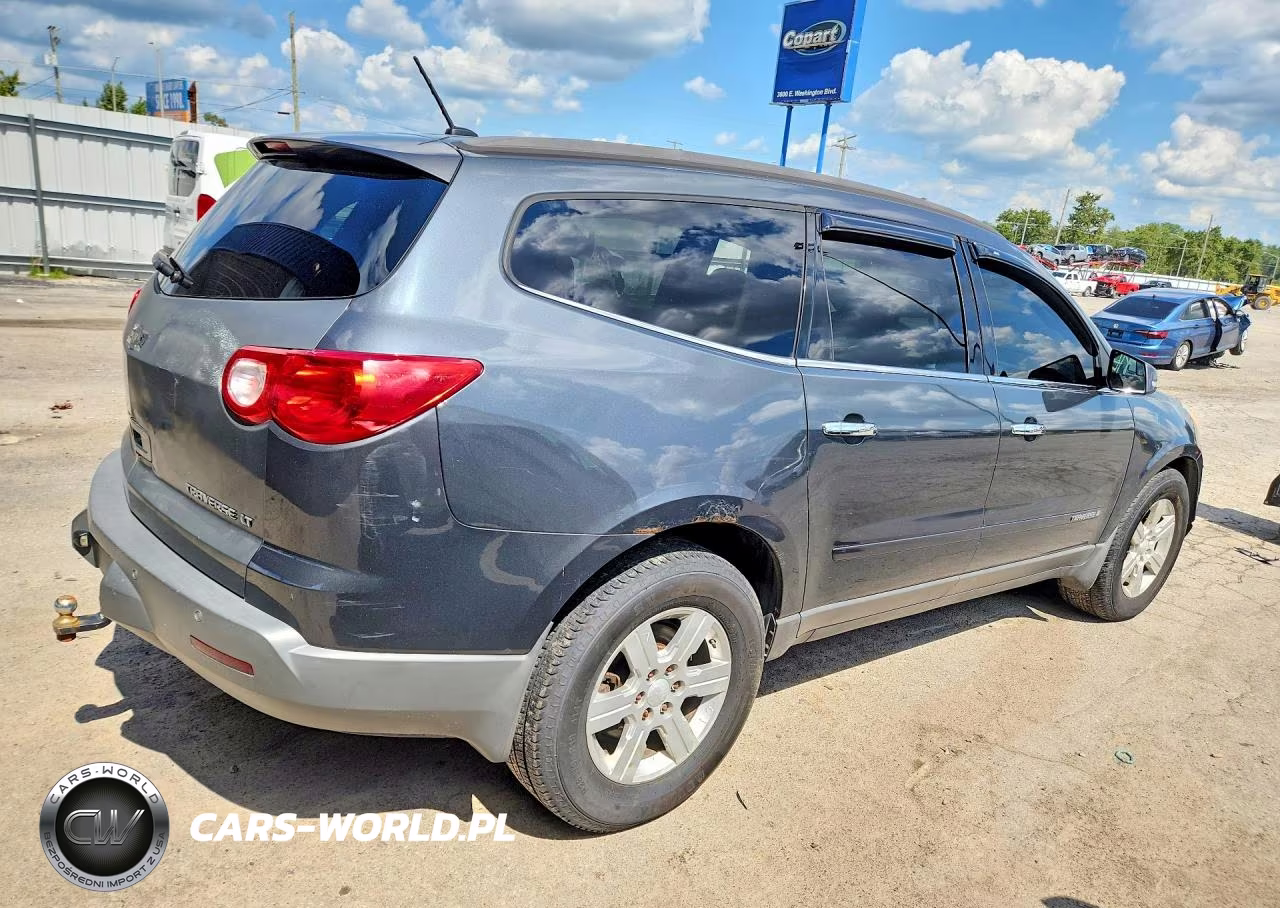 2009 Chevrolet Traverse Lt VIN:1GNEV23D09S115028 - 3