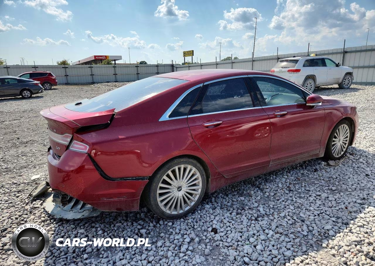 2017 Lincoln Mkz Reserve VIN:3LN6L5E97HR606313 - 3
