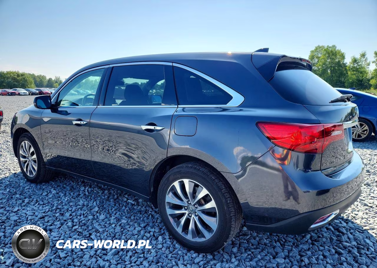 2015 Acura Mdx Technology VIN:5FRYD4H6XFB009904 - 2