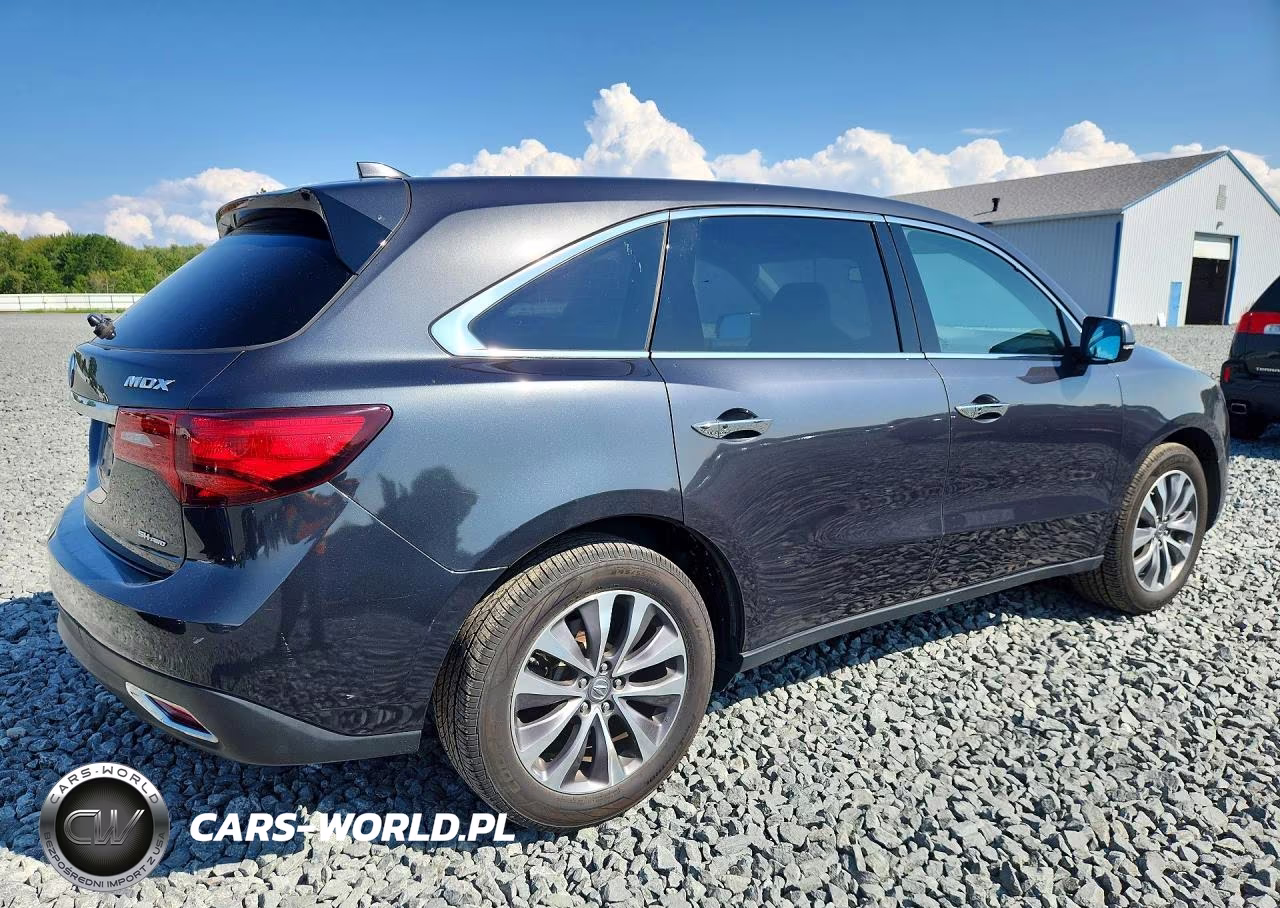 2015 Acura Mdx Technology VIN:5FRYD4H6XFB009904 - 3
