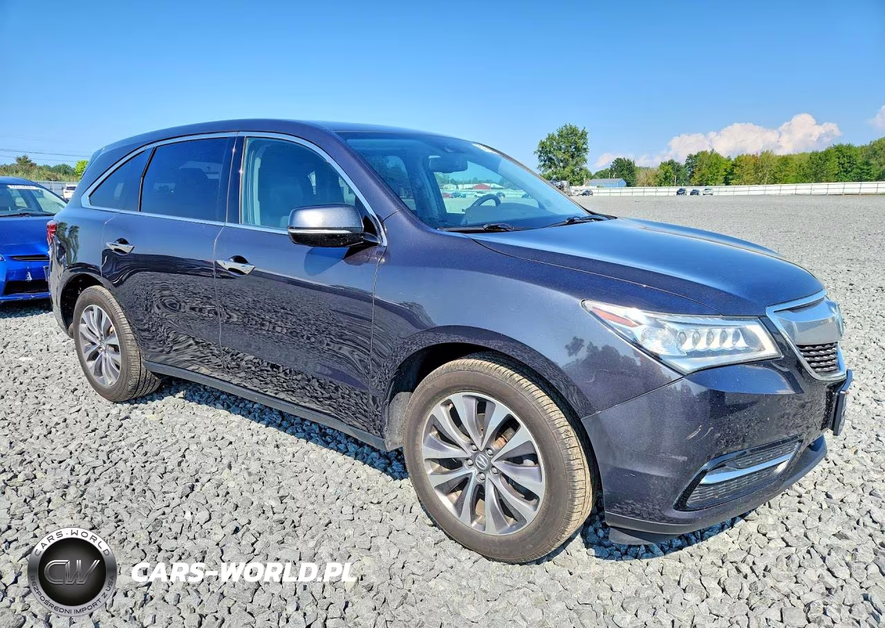 2015 Acura Mdx Technology VIN:5FRYD4H6XFB009904 - 4