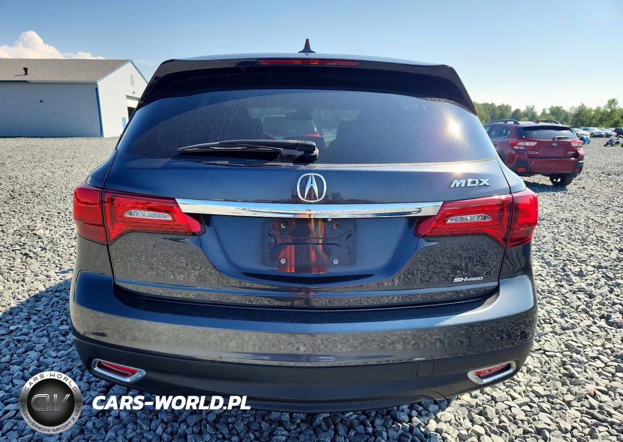 2015 Acura Mdx Technology VIN:5FRYD4H6XFB009904 - 6