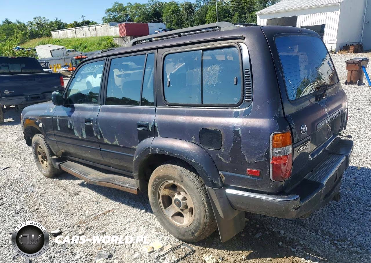 1993 Toyota Land Cruiser Dj81 VIN:JT3DJ81W1P0012446 - 2
