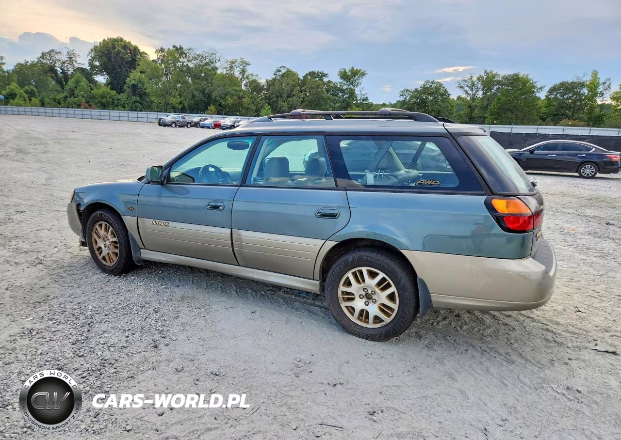 2001 Subaru Legacy Outback H6 3.0 Ll Bean VIN:4S3BH806017621381 - 2