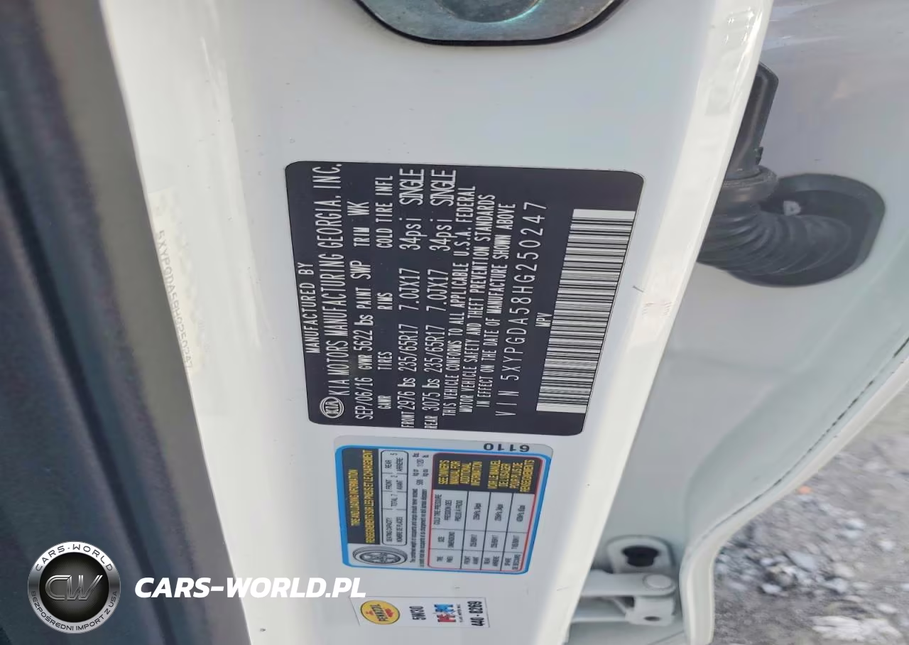 2017 Kia Sorento Lx V6 VIN:5XYPGDA58HG250247 - 13