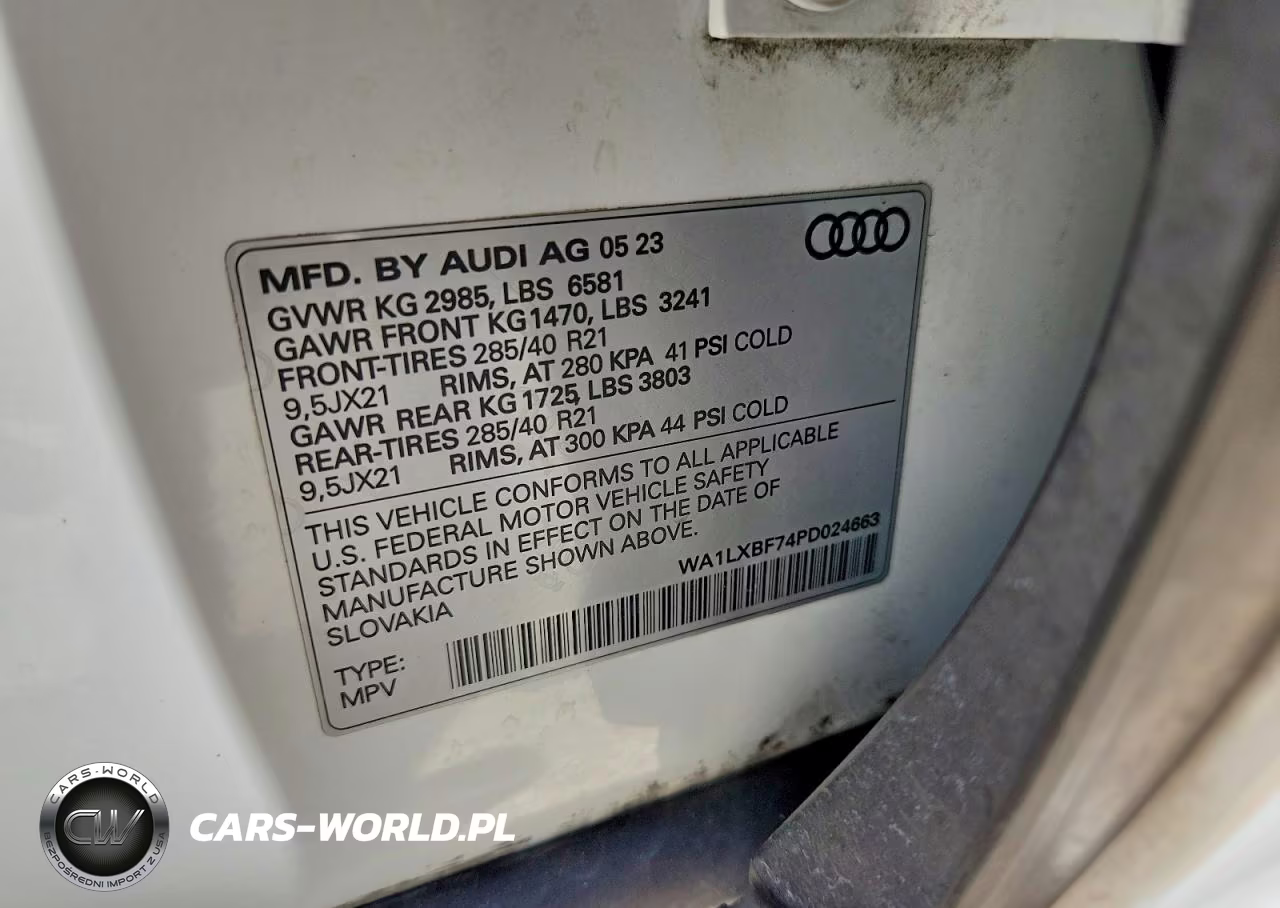 2023 Audi Q7 Premium Plus VIN:WA1LXBF74PD024663 - 12