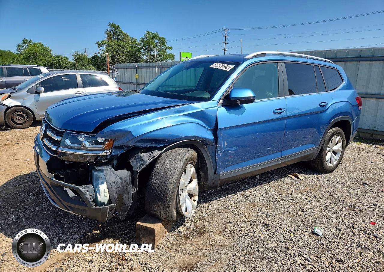 2019 Volkswagen Atlas S VIN:1V2AP2CA0KC590006 - 1
