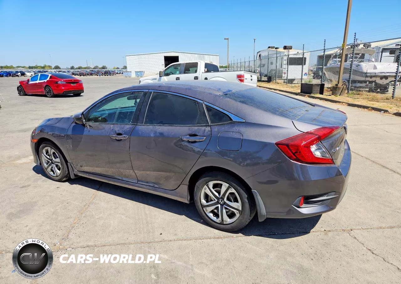2017 Honda Civic Lx VIN:2HGFC2F54HH540279 - 2