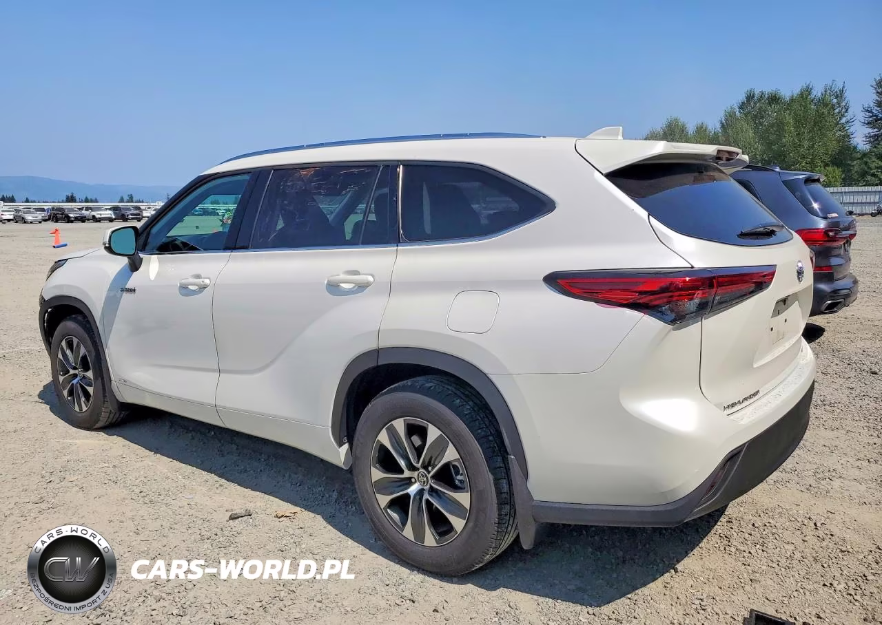 2021 Toyota Highlander Hybrid Xle VIN:5TDGBRCH6MS047180 - 2