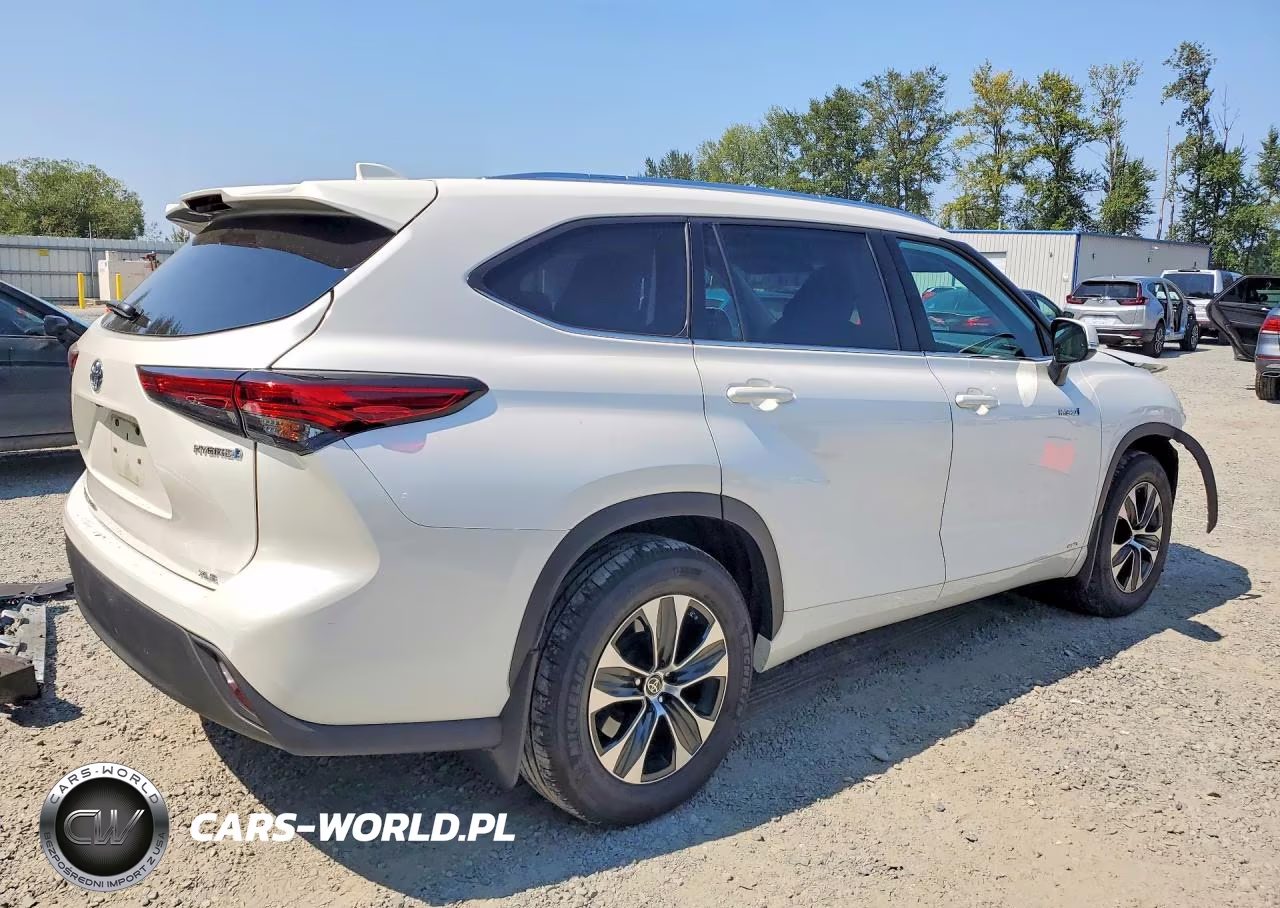 2021 Toyota Highlander Hybrid Xle VIN:5TDGBRCH6MS047180 - 3