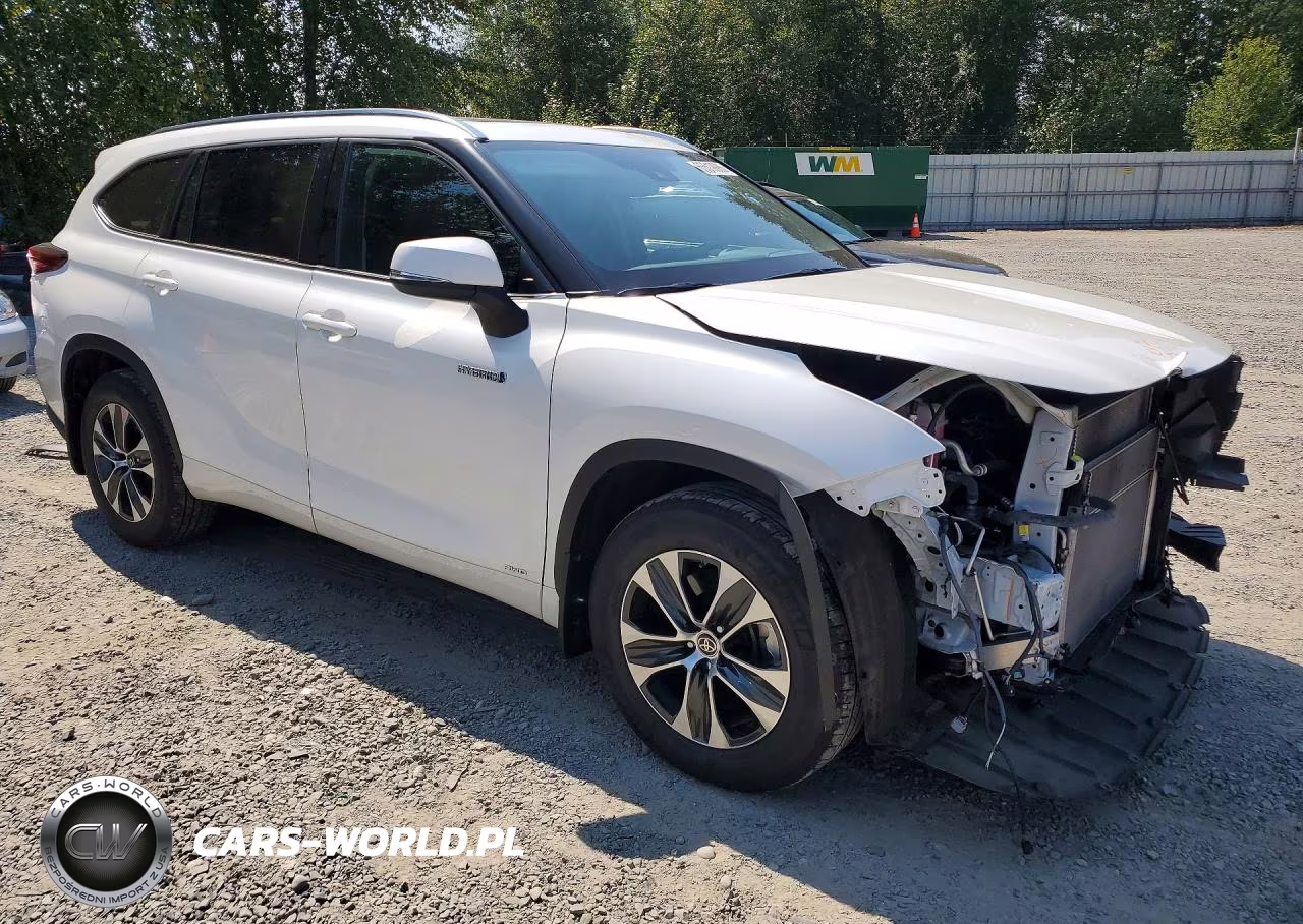 2021 Toyota Highlander Hybrid Xle VIN:5TDGBRCH6MS047180 - 4
