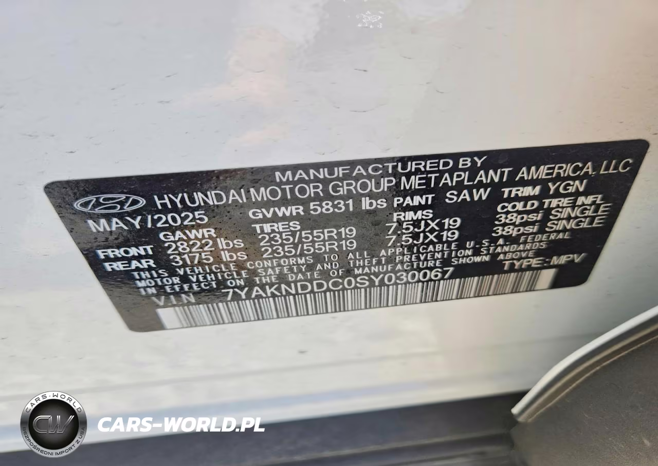 2025 Hyundai Ioniq 5 Sel VIN:7YAKNDDC0SY030067 - 13