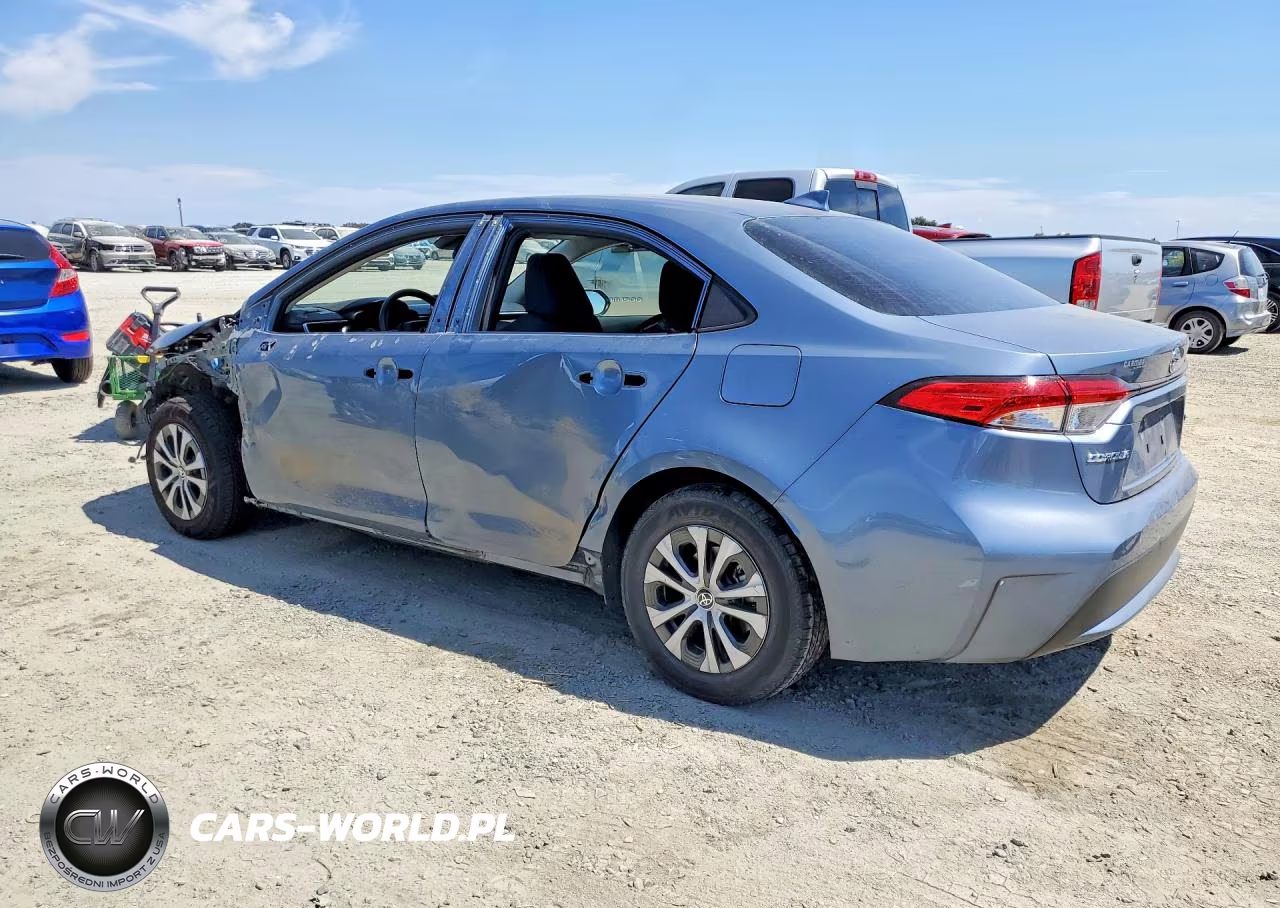 2021 Toyota Corolla Le VIN:JTDEAMDEXMJ012625 - 2