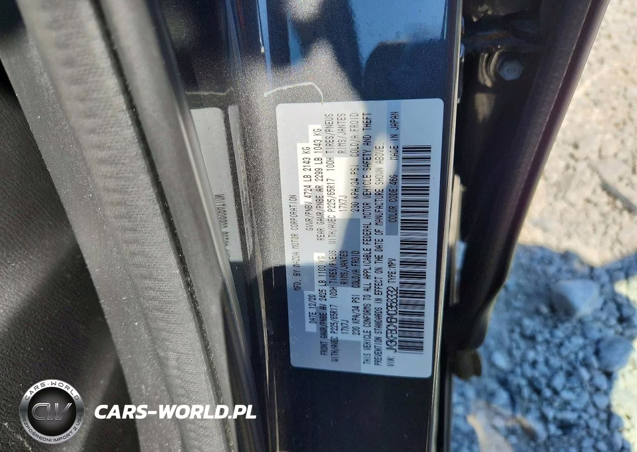 2021 Mazda Cx-5 Touring VIN:JM3KFBCM6M0358332 - 13