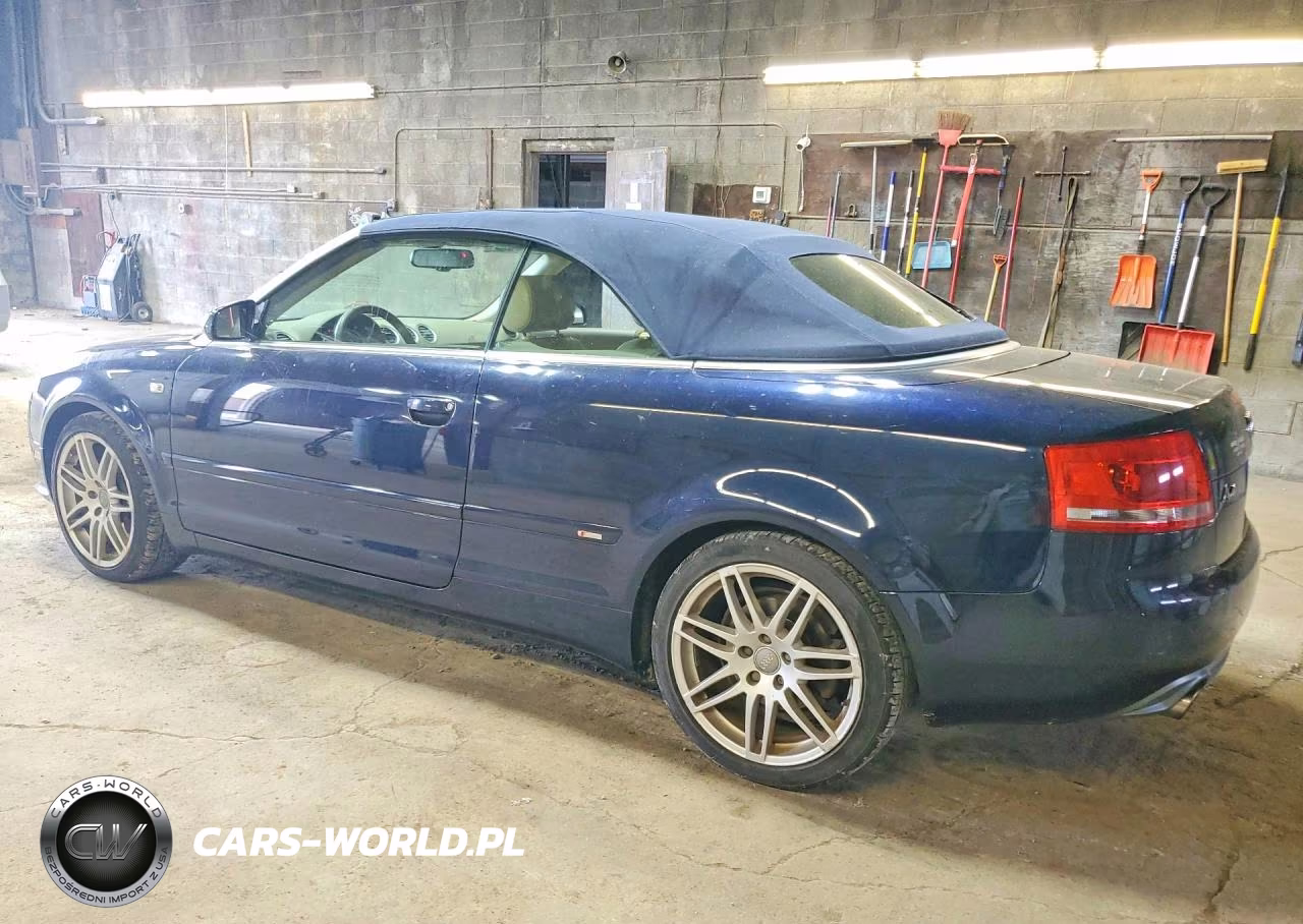 2009 Audi A4 2.0T Cabriolet VIN:WAUAF48H09K008280 - 2