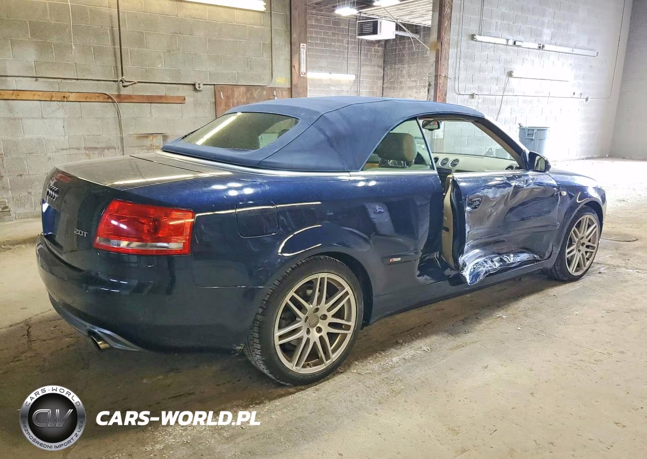 2009 Audi A4 2.0T Cabriolet VIN:WAUAF48H09K008280 - 3