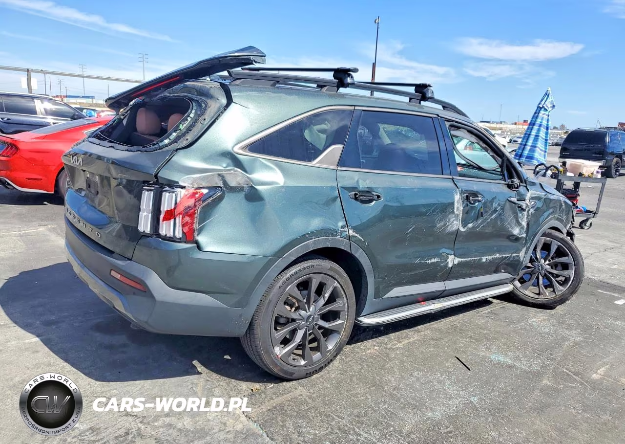 2022 Kia Sorento X-Line Sx Prestige VIN:5XYRKDLFXNG089621 - 3