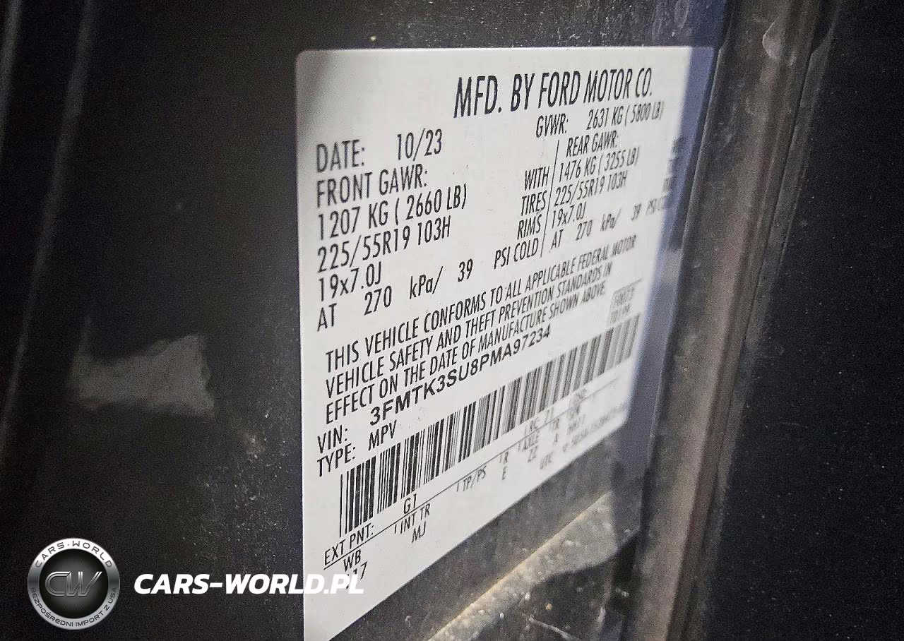 2023 Ford Mustang Mach-E Premium VIN:3FMTK3SU8PMA97234 - 13
