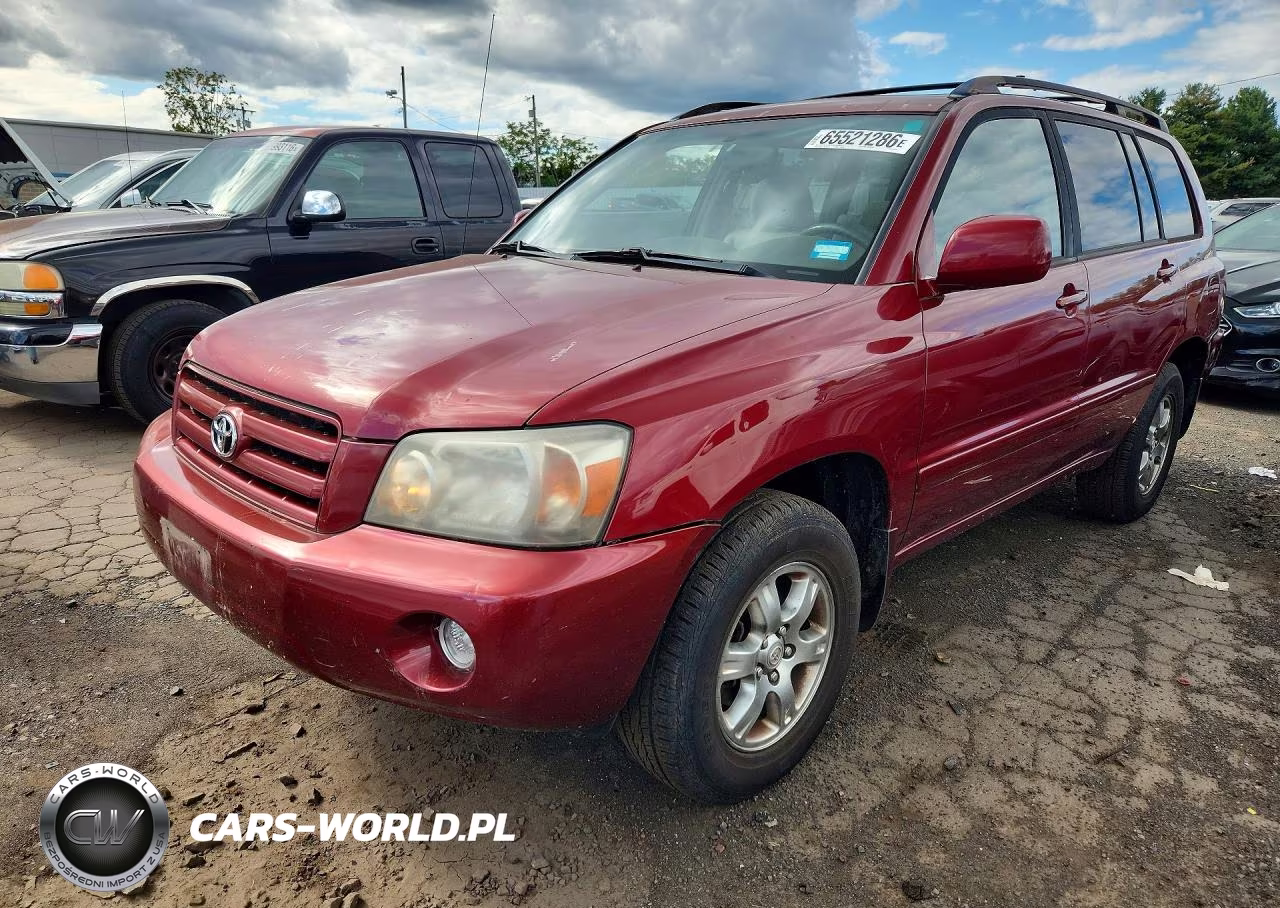 2004 Toyota Highlander Base – zdjęcie 1 z 12