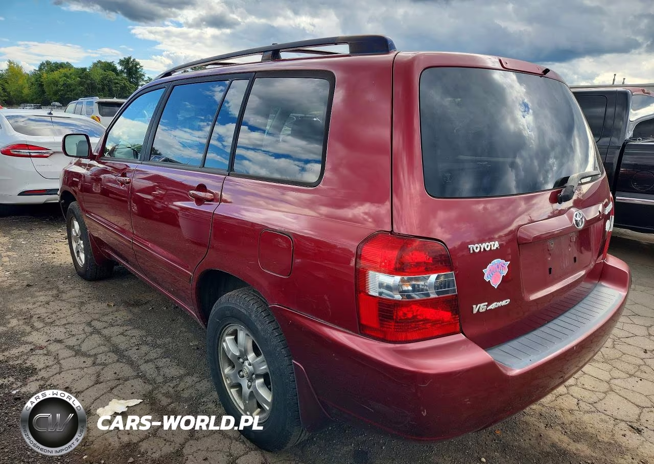 2004 Toyota Highlander Base VIN:JTEEP21A340038845 - 2