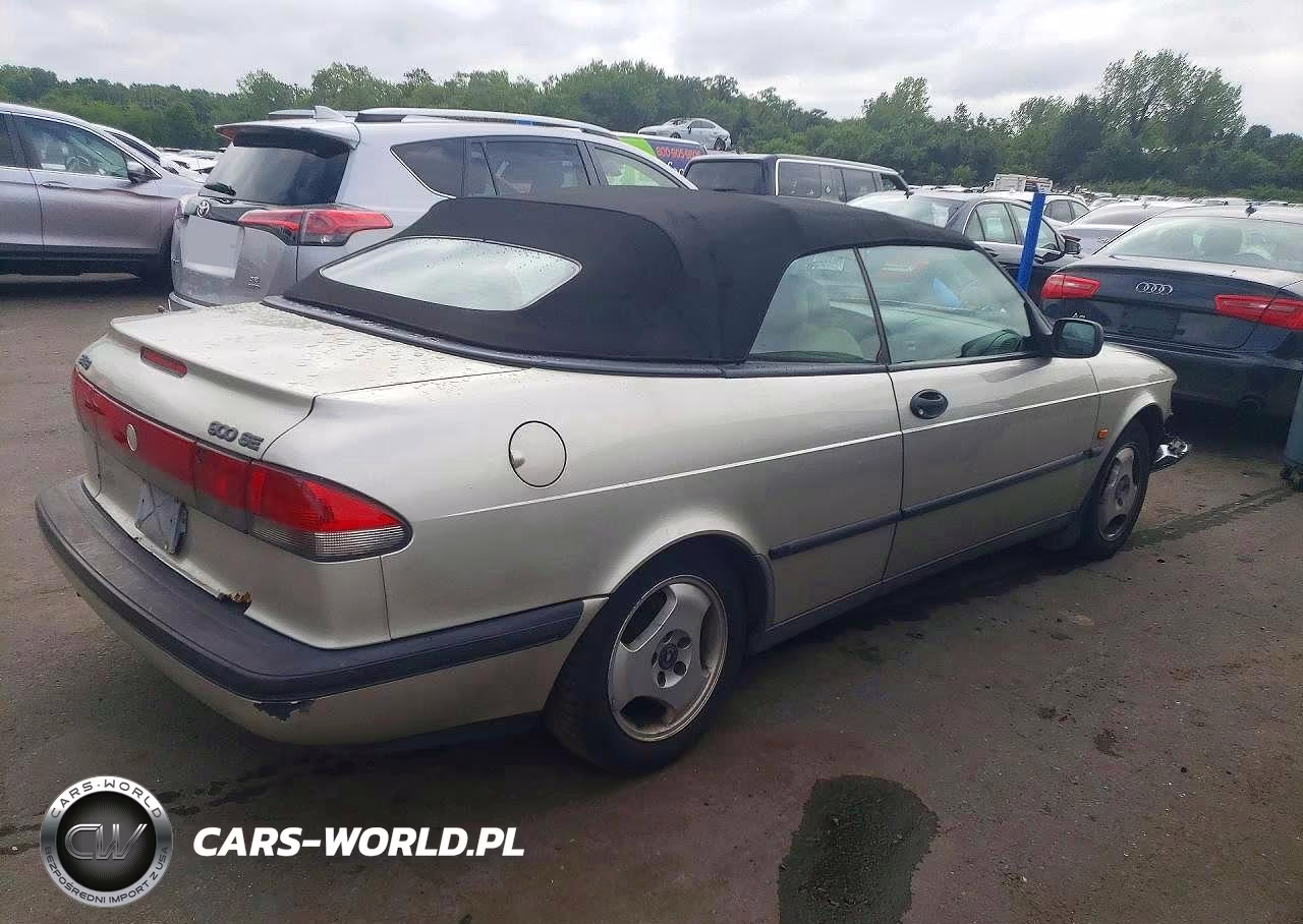 1996 Saab 900 Se Turbo VIN:YS3DF75N3T7008515 - 3