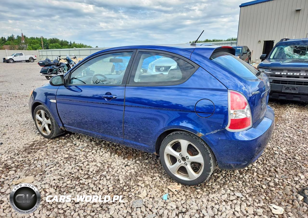 2007 Hyundai Accent Gs VIN:KMHCN36CX7U023883 - 2