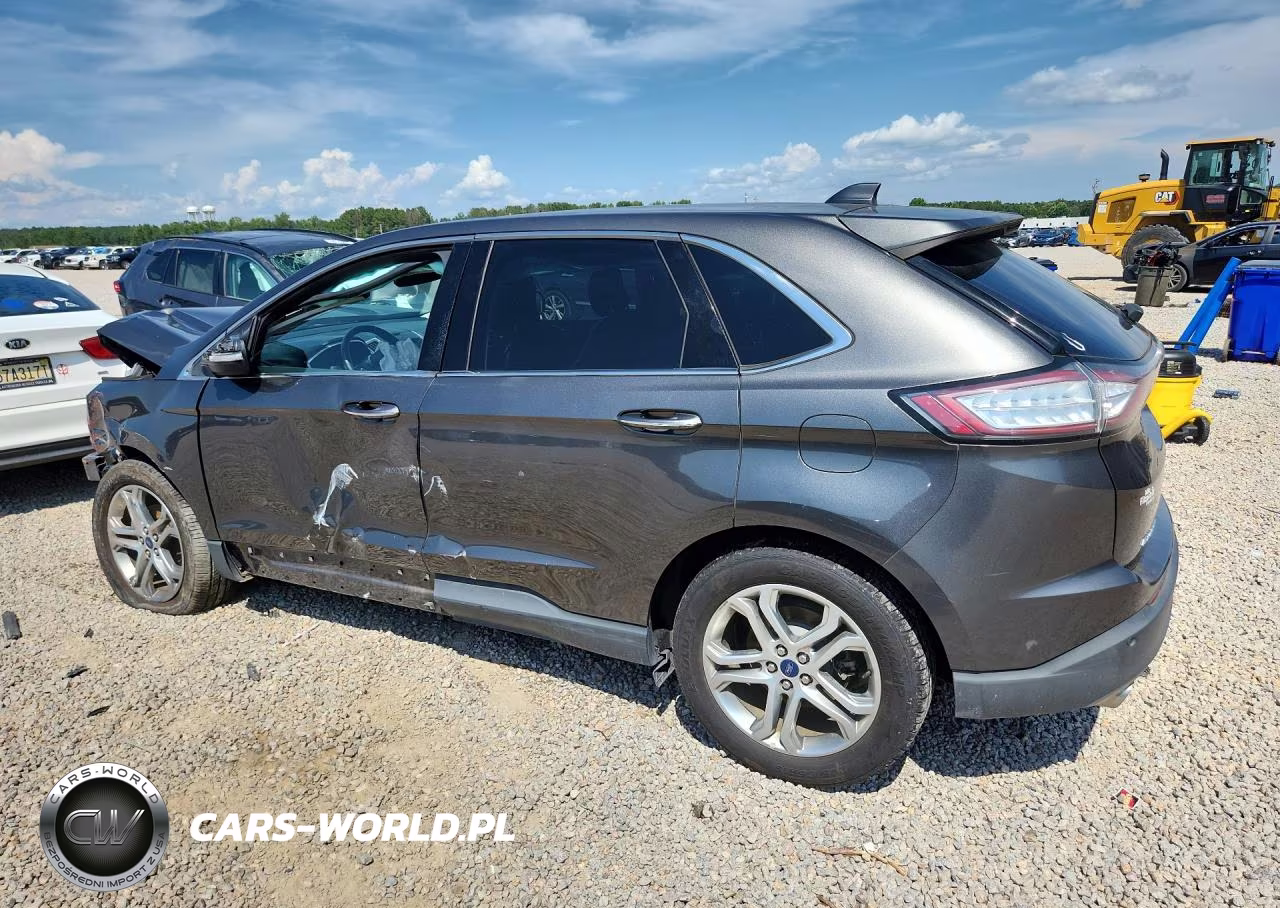 2017 Ford Edge Titanium VIN:2FMPK3K95HBB31646 - 2