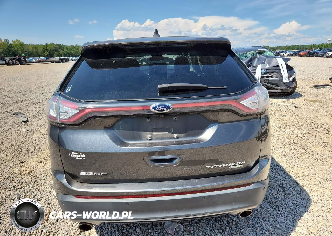2017 Ford Edge Titanium VIN:2FMPK3K95HBB31646 - 6