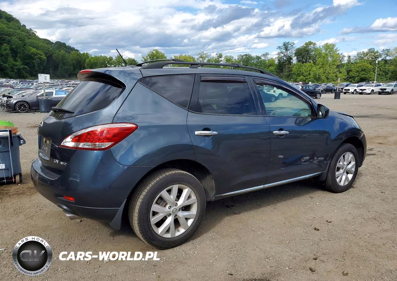 2014 Nissan Murano Sv VIN:JN8AZ1MW2EW523771 - 3