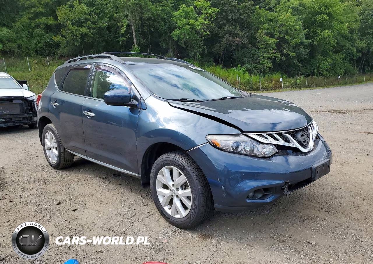2014 Nissan Murano Sv VIN:JN8AZ1MW2EW523771 - 4