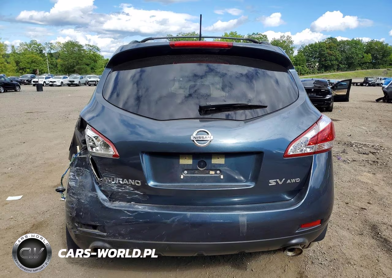 2014 Nissan Murano Sv VIN:JN8AZ1MW2EW523771 - 6