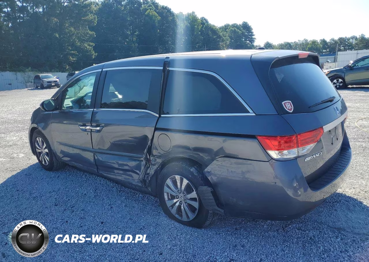 2016 Honda Odyssey Exl VIN:5FNRL5H65GB159936 - 2
