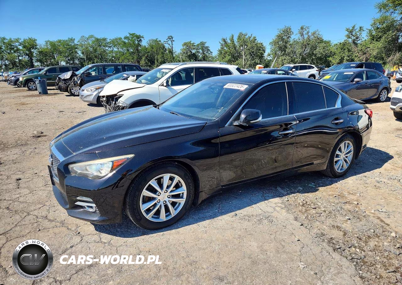 2016 Infiniti Q50 2.0T Premium VIN:JN1CV7AR6GM250210 - 1