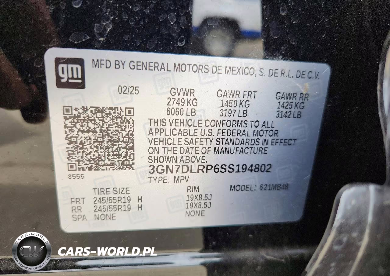 2025 Chevrolet Equinox Lt VIN:3GN7DLRP6SS194802 - 12