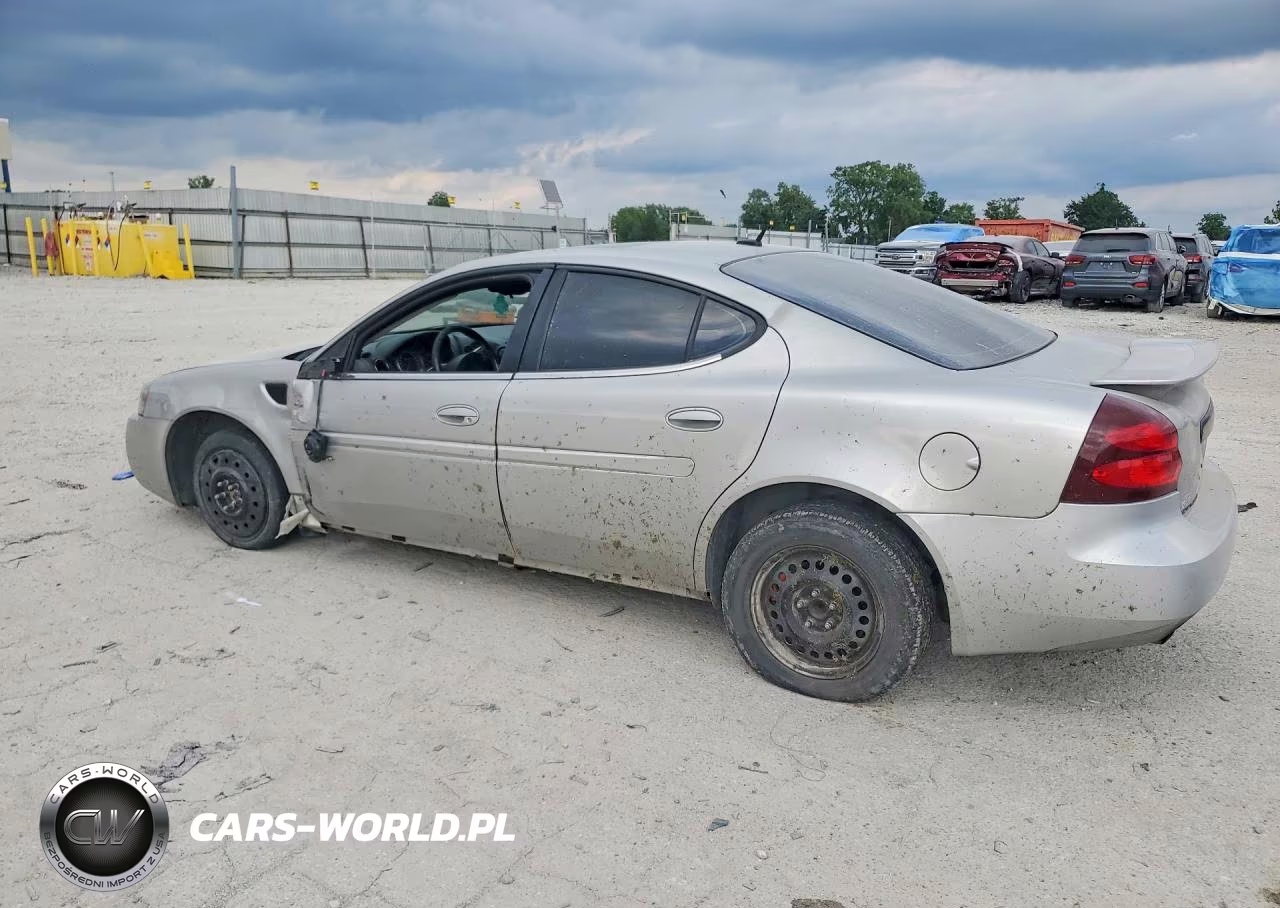 2008 Pontiac Grand Prix Gxp VIN:2G2WC55C681141421 - 2