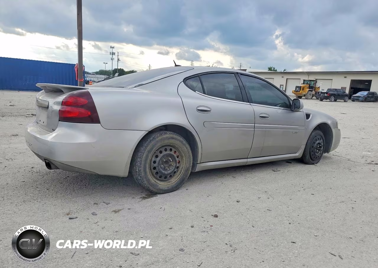 2008 Pontiac Grand Prix Gxp VIN:2G2WC55C681141421 - 3