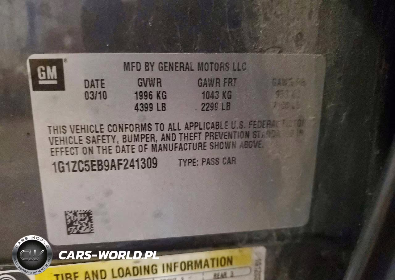 2010 Chevrolet Malibu 1Lt VIN:1G1ZC5EB9AF241309 - 12