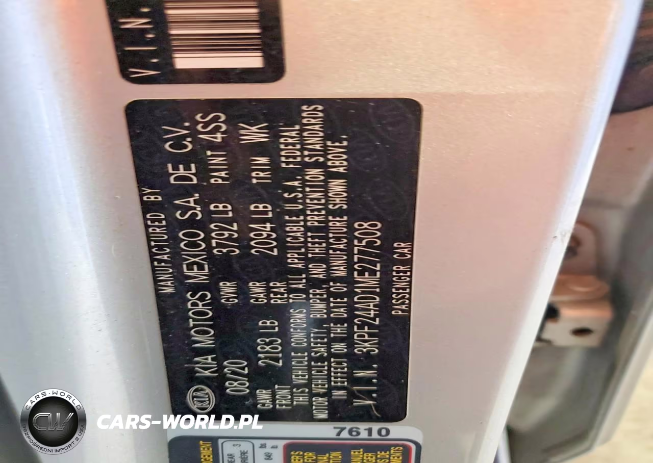 2021 Kia Forte Lxs VIN:3KPF24AD1ME277508 - 12