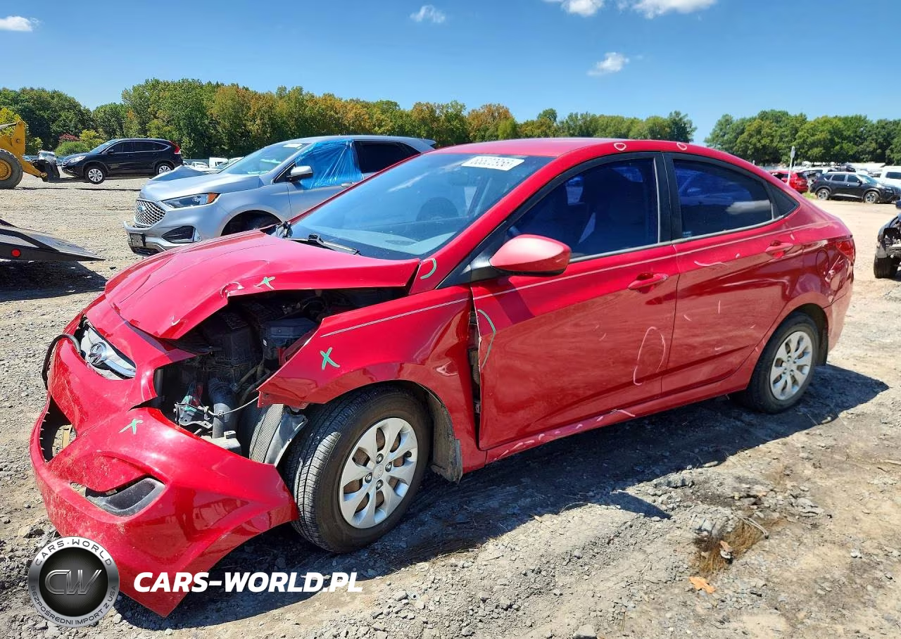 2016 Hyundai Accent Se VIN:KMHCT4AE2GU046644 - 1