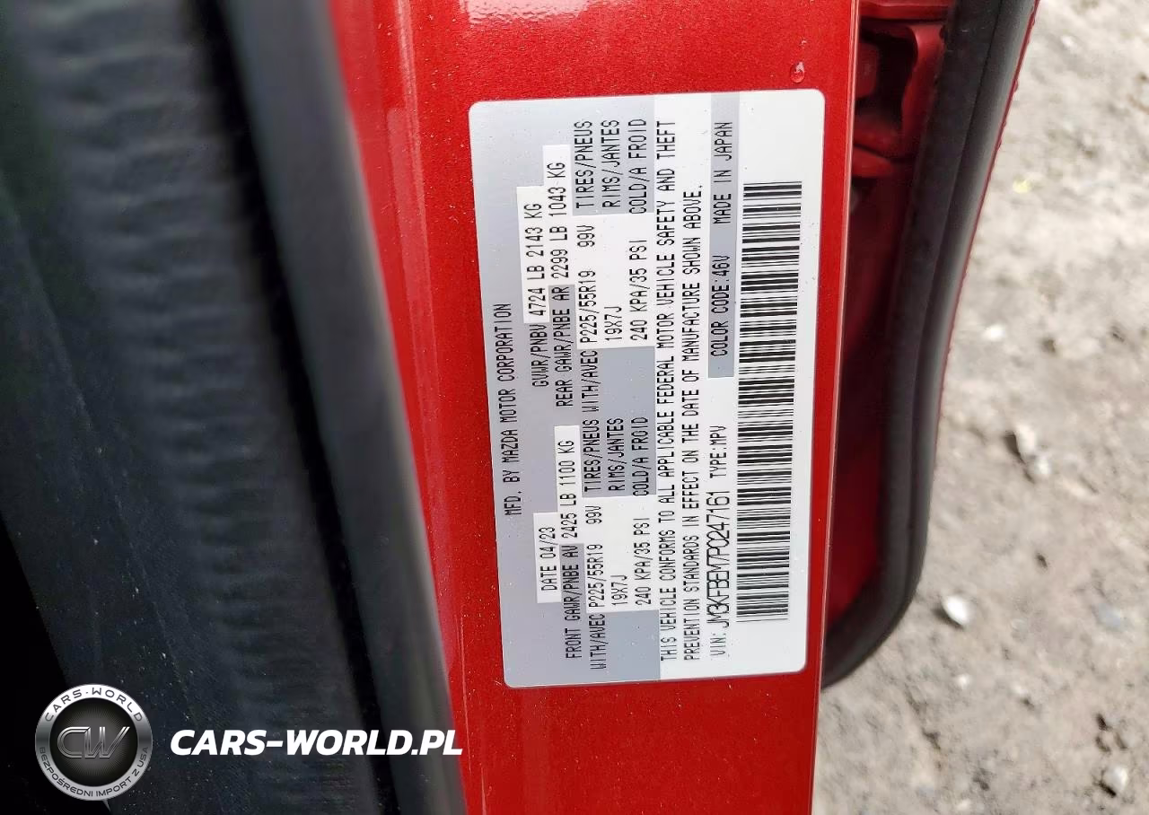 2023 Mazda Cx-5 Premium Plus VIN:JM3KFBEM7P0247161 - 14
