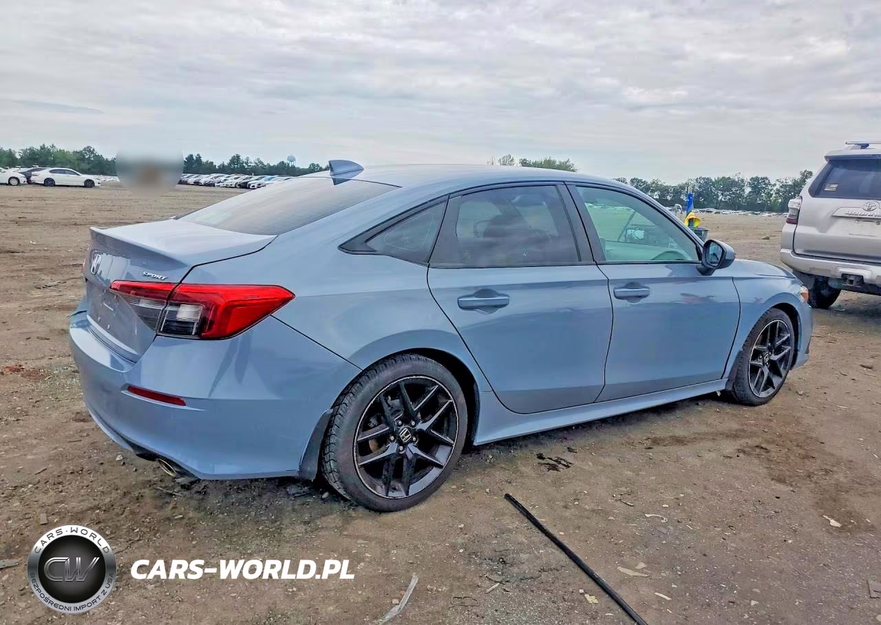 2022 Honda Civic Sport VIN:2HGFE2F57NH581138 - 3